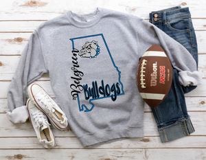 Belgreen Bulldogs State Shirt Design