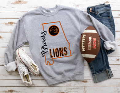 Brooks Lions State Shirt Design