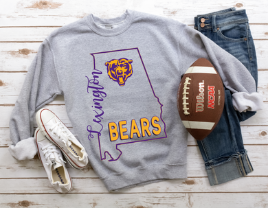 Lexington Bears State Shirt Design