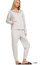 Load image into Gallery viewer, Zenana 1/4 Zip Sweat Set Preorder
