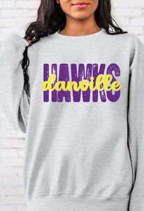 Distressed Team Name Sweatshirts Round 3