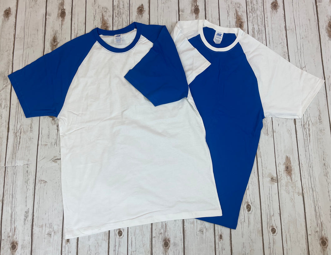 JHK Brand Short Sleeve Baseball Tee