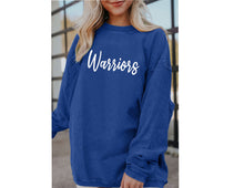 Load image into Gallery viewer, Blue Corded Sweatshirt