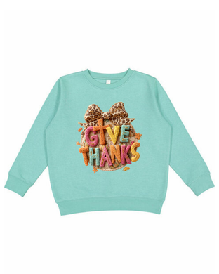 Youth Give Thanks Sweatshirt