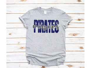 Distressed Team Name T-Shirts