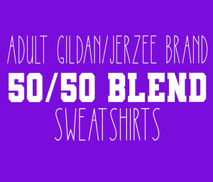 Gildan 50/50 Blend Swetshirts