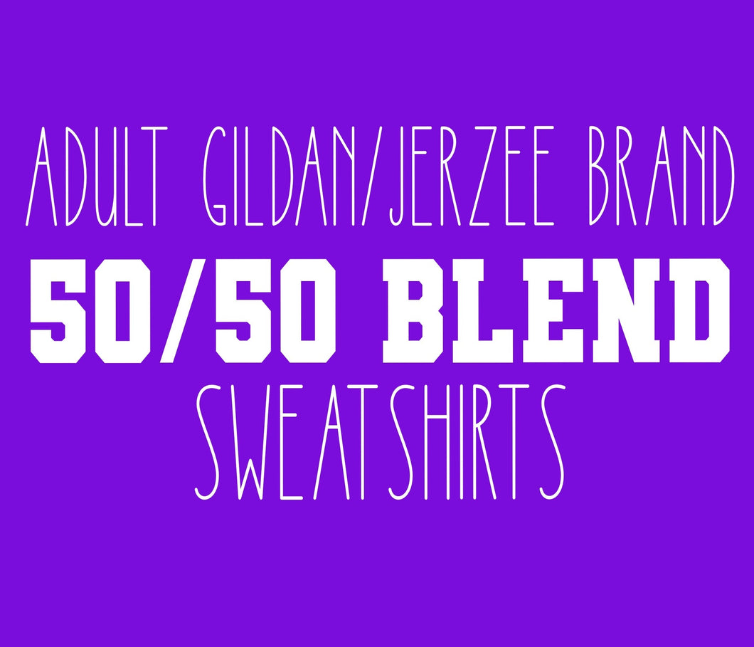 Gildan 50/50 Blend Swetshirts