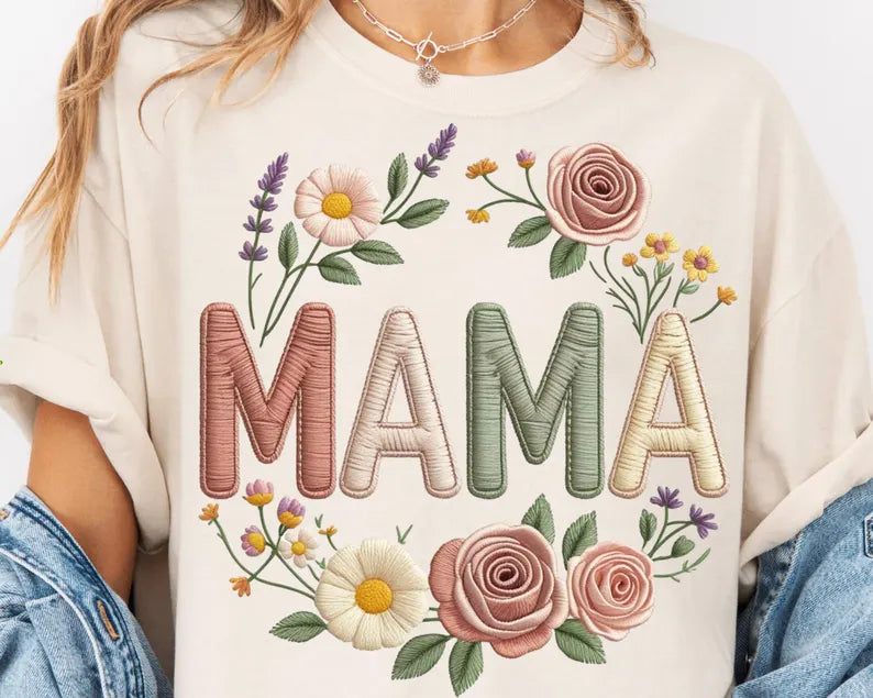 Faux Embroidery Mama