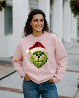 Faux Crochet Grinch