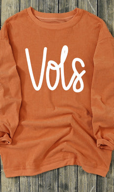 Corded Sweatshirt Vols