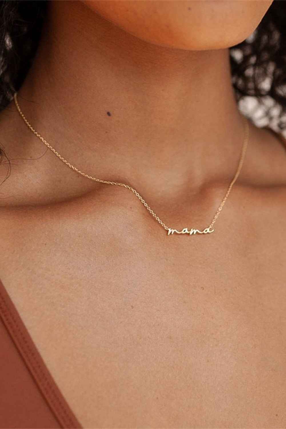 Gold Mama Necklace