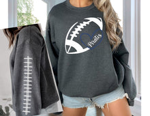 Load image into Gallery viewer, Football Heart Sweatshirts Round 2