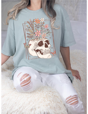 Floral Skull