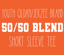 Load image into Gallery viewer, Youth Gildan/Jerzee Brand 50/50 Blend Short Sleeve