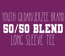 Load image into Gallery viewer, Youth Gildan/Jerzee 50/50 Blend Long Sleeves