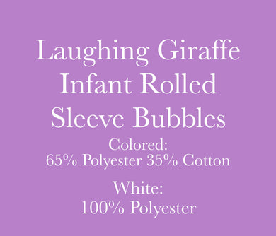 Laughing Giraffe Rolled Sleeve Bubbles