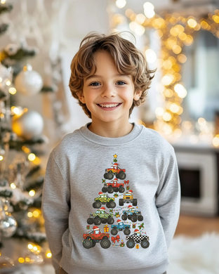 Monster Truck Christmas Tree
