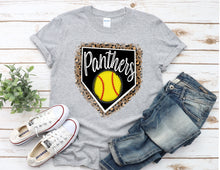 Load image into Gallery viewer, Panthers Softball Home Plate Design