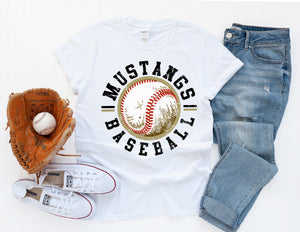 Mustangs Vintage Baseball