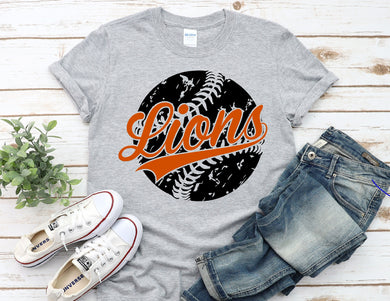 Brooks Lions Baseball Design