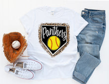 Load image into Gallery viewer, Panthers Softball Home Plate Design