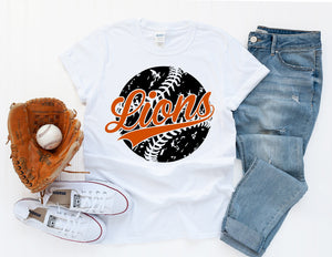 Brooks Lions Baseball Design