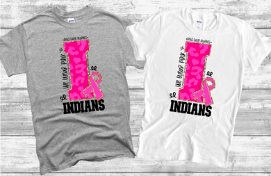 Indians Breast Cancer Shirt