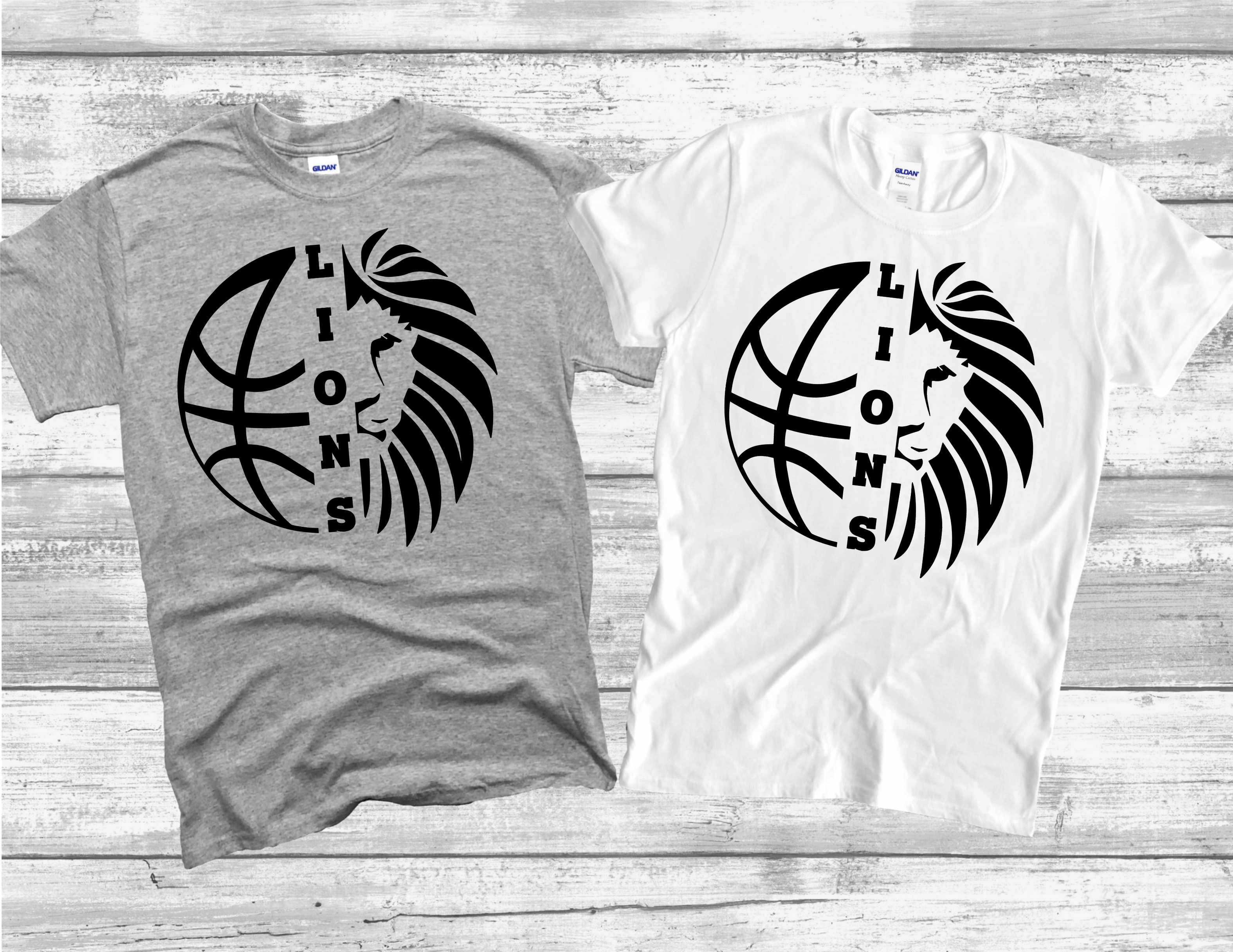 Lions Basketball Shirt Design The Mill Store