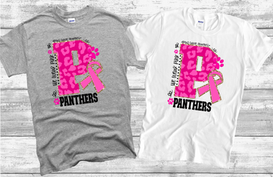 Panthers Breast Cancer Shirt